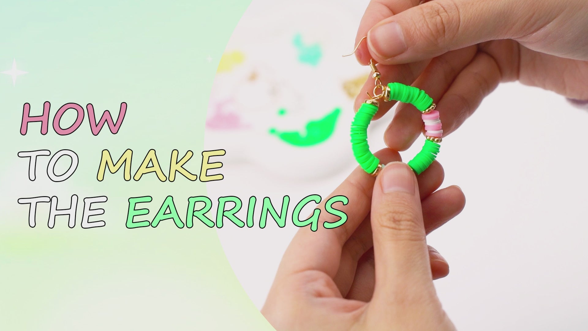 Load video: How To Make Earrings